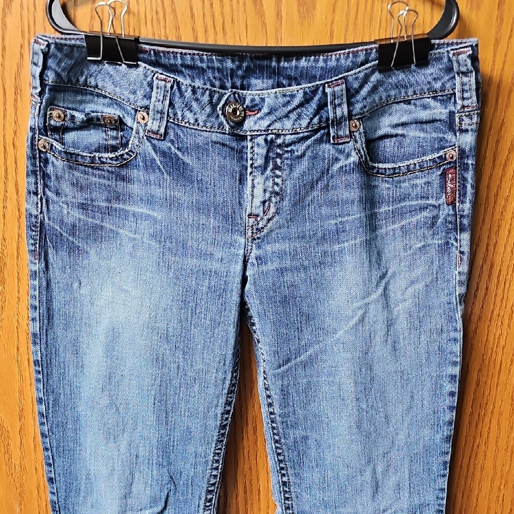 Silver Jeans Women's Classic Blue Boot Cut Jeans